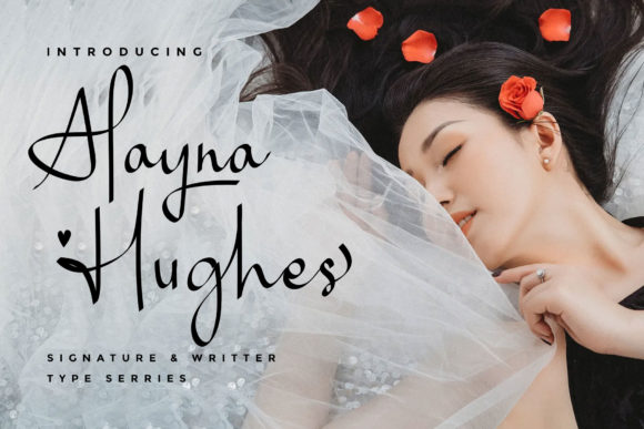 Alayna Hughes: A Handwritten Font for Modern Marketing