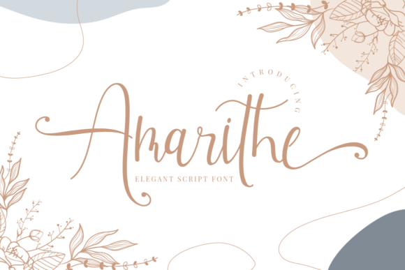 Amarithe: A Modern Script Font for Digital Brands