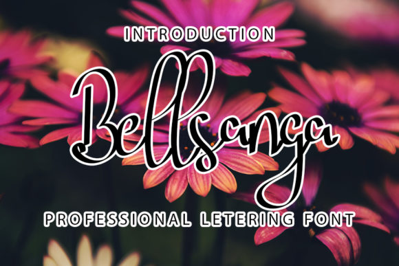 Bellsanga: A Sweet Cursive Font for Brand Identity