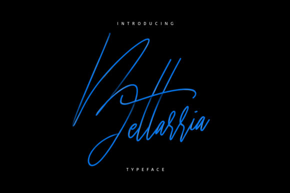 Bettarria: A Modern Script Font for Editorial Design