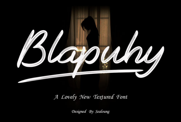 Blapuhy: A Handwritten Font for Modern Web Design
