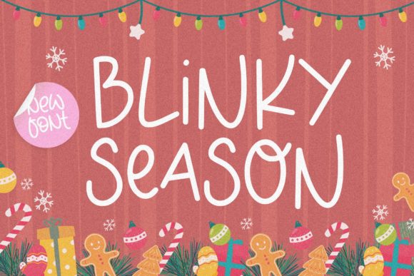 Blinky Season: A Fresh Handwritten Font for Web Design