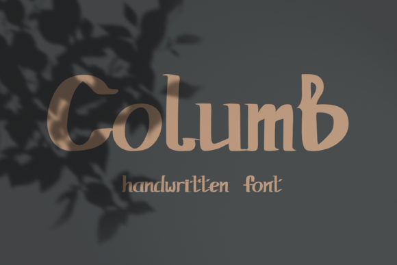 Columb: A Timeless Handwritten Font for Web Design