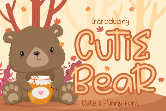 Cutie Bear: A Sweet Handwritten Font for Crafters