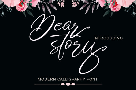 Dear Story: A Handwritten Font for Modern Web Design