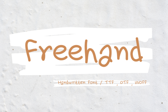 Freehand: The Perfect Handwritten Font for Crafters