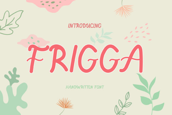 Frigga: A Quirky Handwritten Font for Small Business Branding