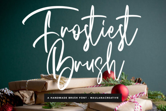 Frostiest Brush: A Handwritten Font for Campaigns