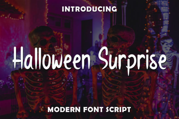 Halloween Surprise: A Spooky Font for Your Brand