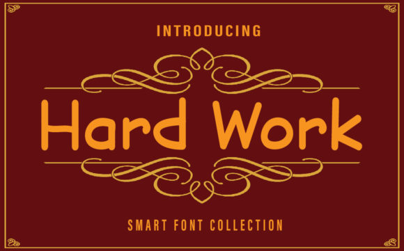 Hard Work: A Handwritten Font for Editorial Design