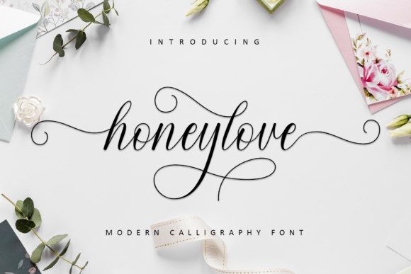 Honeylove: A Handwritten Font for Modern Web Design