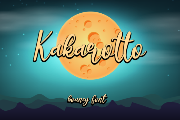 Kakarotto: A Joyful Handwritten Font for Editorial Design