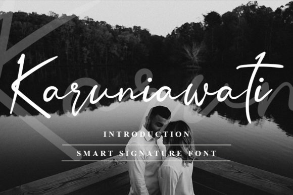 Karuniawati: A Premium Script Font for Web Design