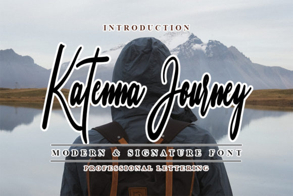 Katenna Journey: A Handwritten Font for Makers