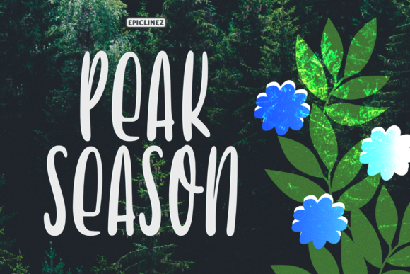Peak Season: The Handwritten Font for Polished Branding