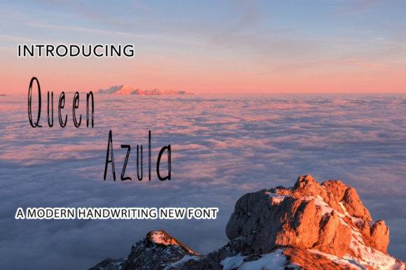 Queen Azula: A Dainty Script Font for Campaigns