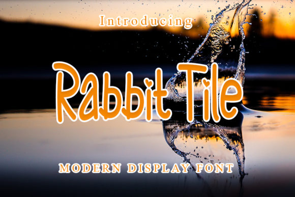 Rabbit Tile: A Quirky Handwritten Font for Campaigns