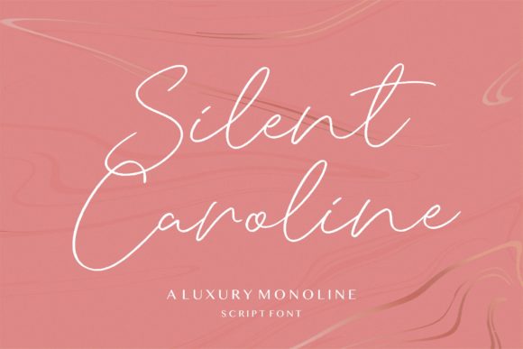 Silent Caroline: A Handwritten Font for Editorial Design
