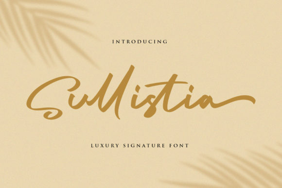 Sullistia: A Premium Handwritten Font for Web Design