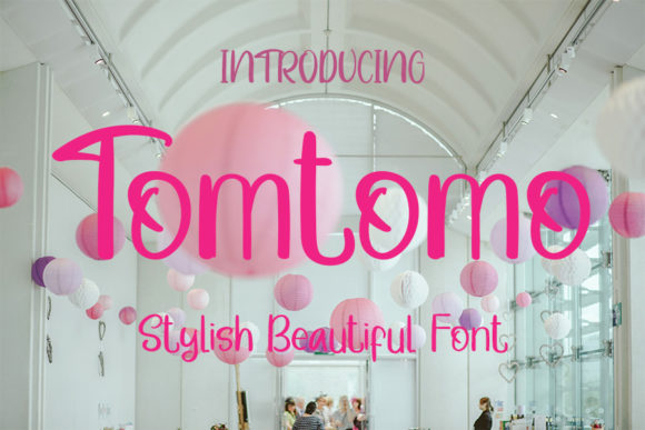 Tomtomo: A Handwritten Font for Modern Editorial Design