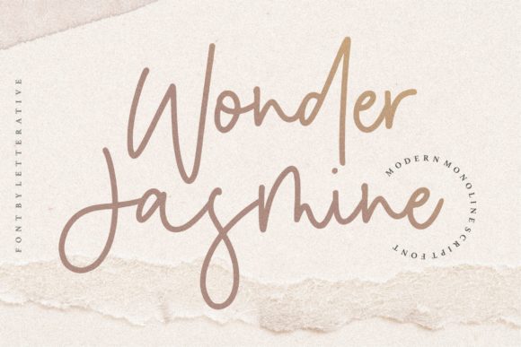 Wonder Jasmine: A Sweet Handwritten Font for Makers